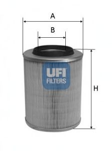 27.647.00 UFI Air Supply Air Filter
