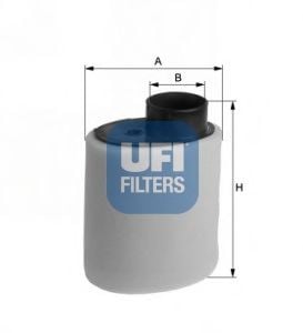 27.844.00 UFI Air Supply Air Filter