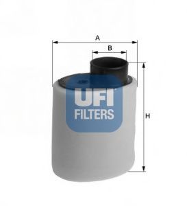 27.847.00 UFI Air Supply Air Filter