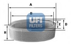 27.918.00 UFI Air Supply Air Filter