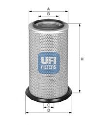 27.974.00 UFI Air Supply Air Filter