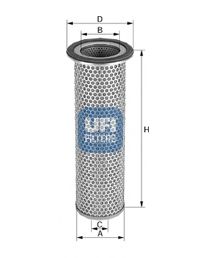 27.978.00 UFI Secondary Air Filter