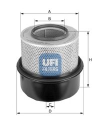 27.990.00 UFI Air Supply Air Filter