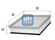 30.067.00 UFI Air Supply Air Filter