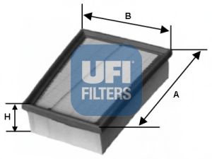 30.095.00 UFI Air Supply Air Filter