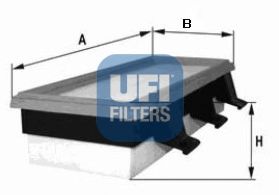 30.108.00 UFI Air Supply Air Filter