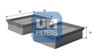 30.134.00 UFI Air Supply Air Filter