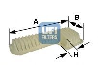 30.288.00 UFI Air Supply Air Filter