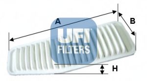 30.338.00 UFI Air Supply Air Filter