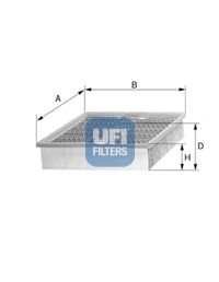 30.911.00 UFI Air Supply Air Filter