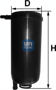 31.071.00 UFI Fuel filter