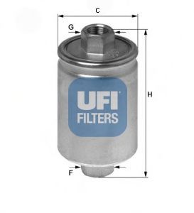 31.741.00 UFI Fuel Supply System Fuel filter