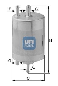 31.841.00 UFI Fuel Supply System Fuel filter
