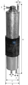 31.847.00 UFI Fuel Supply System Fuel filter