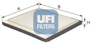 53.021.00 UFI Heating / Ventilation Filter, interior air