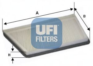 53.044.00 UFI Heating / Ventilation Filter, interior air