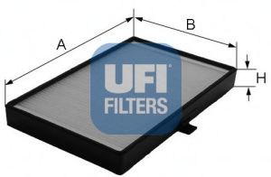 53.079.00 UFI Heating / Ventilation Filter, interior air