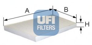 53.095.00 UFI Heating / Ventilation Filter, interior air