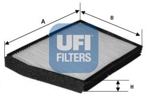 53.138.00 UFI Heating / Ventilation Filter, interior air