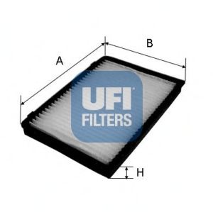 53.151.00 UFI Heating / Ventilation Filter, interior air