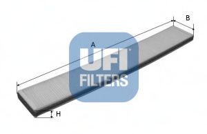 53.158.00 UFI Heating / Ventilation Filter, interior air