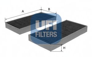 54.104.00 UFI Heating / Ventilation Filter, interior air