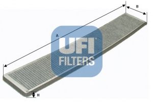54.121.00 UFI Heating / Ventilation Filter, interior air