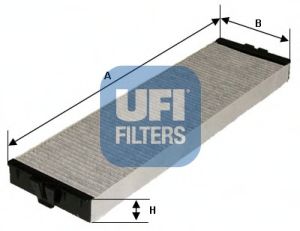 54.151.00 UFI Heating / Ventilation Filter, interior air