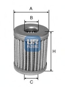 46.005.00 UFI Fuel Supply System Fuel filter