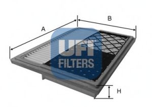30.462.00 UFI Air Supply Air Filter