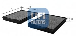 54.108.00 UFI Heating / Ventilation Filter, interior air