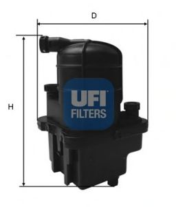 24.087.00 UFI Fuel filter