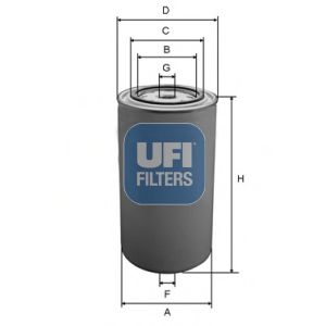 24.089.00 UFI Fuel filter