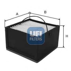 26.062.00 UFI Fuel Supply System Fuel filter
