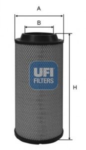 27.506.00 UFI Air Supply Air Filter