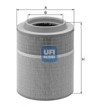 27.637.00 UFI Air Supply Air Filter