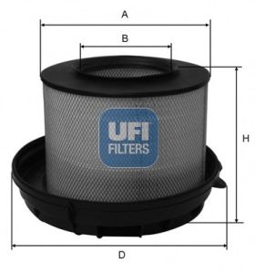 27.639.00 UFI Air Supply Air Filter