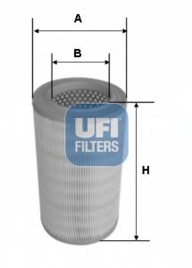 27.688.00 UFI Air Supply Air Filter
