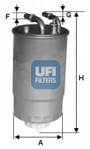 24.099.00 UFI Fuel filter