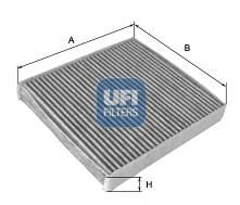 54.217.00 UFI Heating / Ventilation Filter, interior air