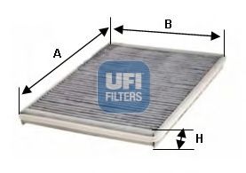 54.218.00 UFI Heating / Ventilation Filter, interior air