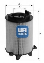 27.401.00 UFI Air Supply Air Filter