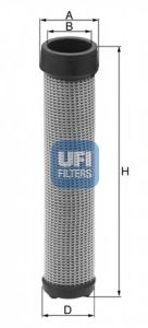 27.408.00 UFI Air Supply Secondary Air Filter