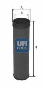 27.517.00 UFI Система подачи воздуха Фильтр добавочного воздуха