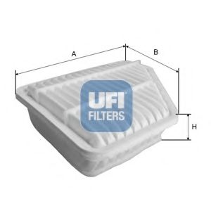 30.504.00 UFI Air Supply Air Filter