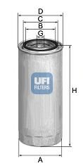 24.120.00 UFI Fuel filter