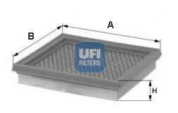 30.544.00 UFI Air Supply Air Filter