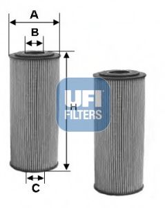 25.133.00 UFI Lubrication Oil Filter