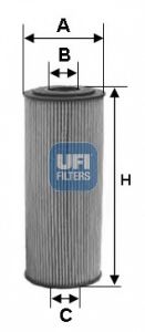 25.155.00 UFI Oil Filter