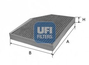 54.222.00 UFI Heating / Ventilation Filter, interior air